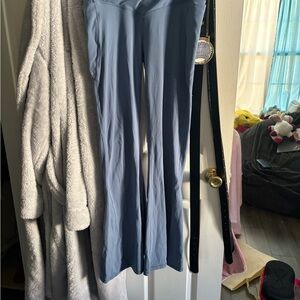 Fabletics Slate Blue Flare Pants